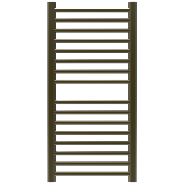 Amba Products S2142BB Sirio 16-Bar Hardwired 21 W Towel Warmer - 4 x 21.5 x 42.625 in. - Brushed Bronze Finish