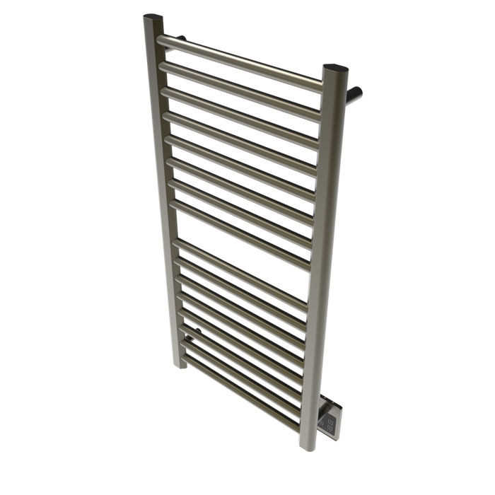 Amba Products S2142BB Sirio 16-Bar Hardwired 21 W Towel Warmer - 4 x 21.5 x 42.625 in. - Brushed Bronze Finish