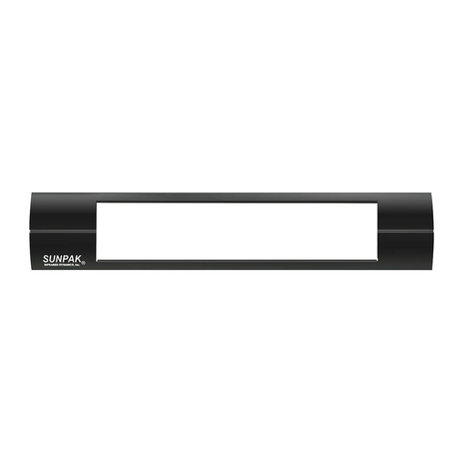 Sunpak (12020 2) Black Front Fascia Kit Outdoor Infrared Patio Heater Accessory