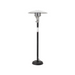 Sunglo A242B Portable Natural Gas Outdoor Infrared Patio Heater - 34.5 x 34.5 x 93 in. - Black Color