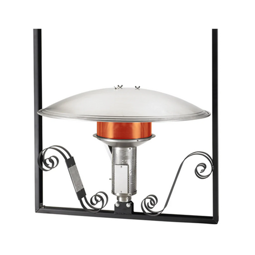 Sunglo Hanging Natural Gas Outdoor Infrared Patio Heater - 41.25 x 34.5 x 37.5 in. - Stainless Steel Color