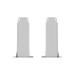 Sunstar Patio Heater Accessory Marine Grade Stainless Steel 10 Inches Fixed Ceiling Mounting Kit - 7 x 9 x 17 in. - Stainless Steel Finish