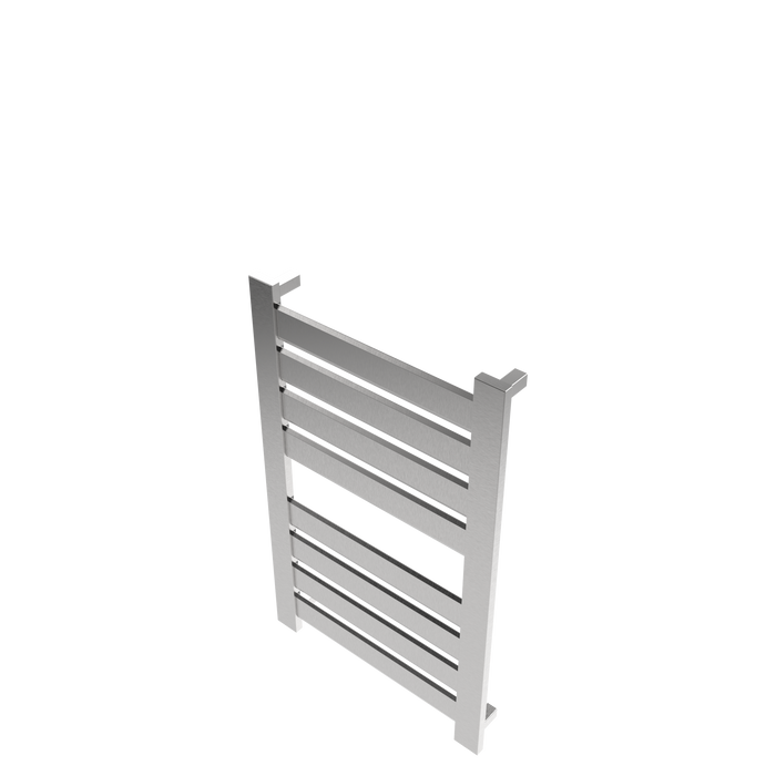 Amba Products V2337B Vega 8-Panel Hardwired Towel Warmer - 3.625 x 23.375 x 39.25 in. - Brushed Finish