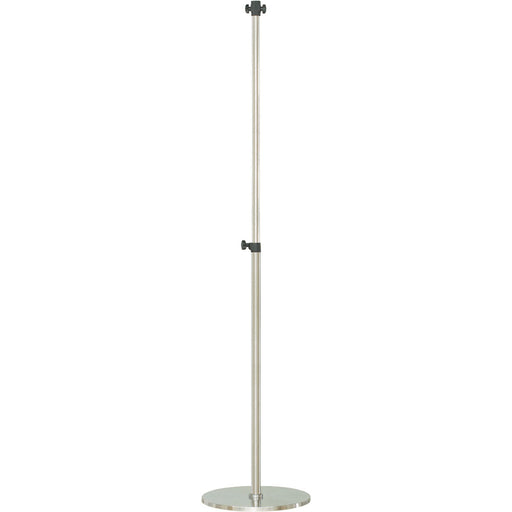 Almo HAN1071ST-SLV Height Adjustable Pole Stand for Select Infrared Heat Lamps Silver - 18 in. x 18 in. x 80 in.