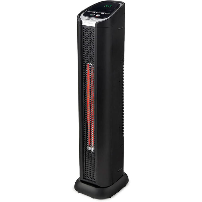 Almo HT1053PTC 24-inch Infrared PTC Tower Heater with Oscillation - 5.9 in. x 7.30 in. x 24 in.