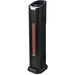 Almo HT1053PTC 24-inch Infrared PTC Tower Heater with Oscillation - 5.9 in. x 7.30 in. x 24 in.
