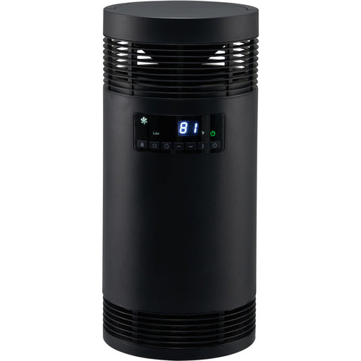 Almo HT1369 360 Surround Ceramic Tower Heater with Handle  - 8.23 in. x 8.23 in. x 18.26 in.