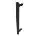 Amba Products i20RO.MB Modello i Round 20-Inch Hardwired Single Bar Towel Warmer - 4.125 x 19.625 x 1.625 in. - Matte Black Finish