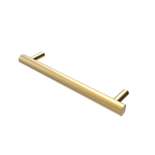 Amba Products i20RO.SB Modello i Round 20-Inch Hardwired Single Bar Towel Warmer - 4.125 x 19.625 x 1.625 in. - Satin Brass Finish