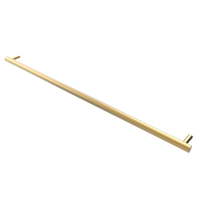 Amba Products i59RO.SB Modello i Round 59-Inch Hardwired Single Bar Towel Warmer - 4.125 x 59 x 1.625 in. - Satin Brass Finish