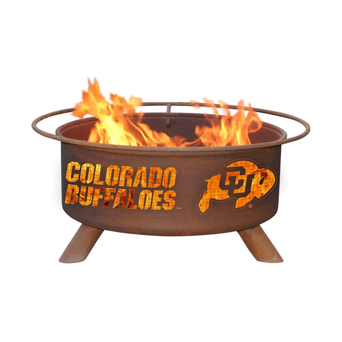 Patina Products F223 Colorado Steel Outdoor Fire Pit - Patina Rust