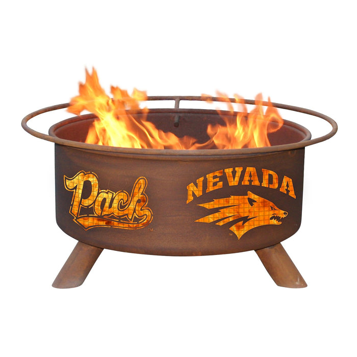 Patina Products F464 Nevada Steel Outdoor Fire Pit - Patina Rust