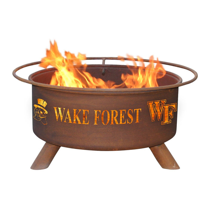 Patina Products F477 Wake Forest Steel Outdoor Fire Pit - Patina Rust