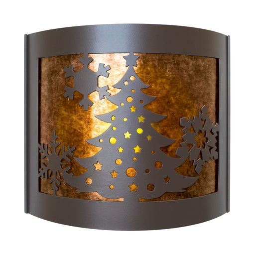 PD Metals CT017 Christmas Tree Interior Seasonal Series Wall Sconce 4.5 x 14 x 12 in. Cappuccino Color