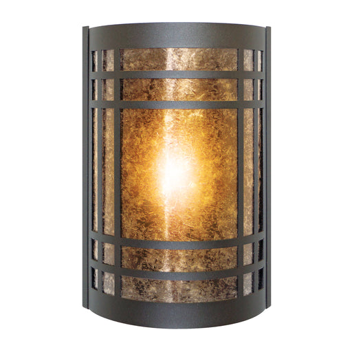 PD Metals CFT018SL Craftsman Interior Skyline Series Wall Sconce 4 x 8 x 12 in. Midnight Metallic Color