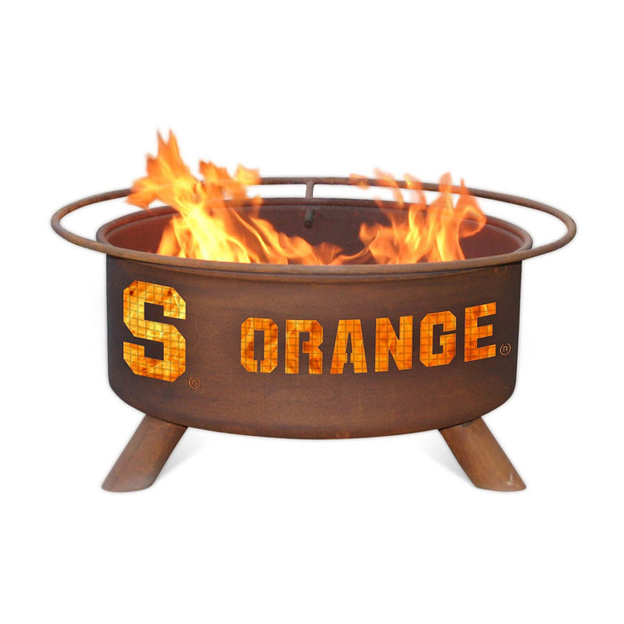 Patina Products F215 Syracuse Steel Outdoor Fire Pit - Patina Rust