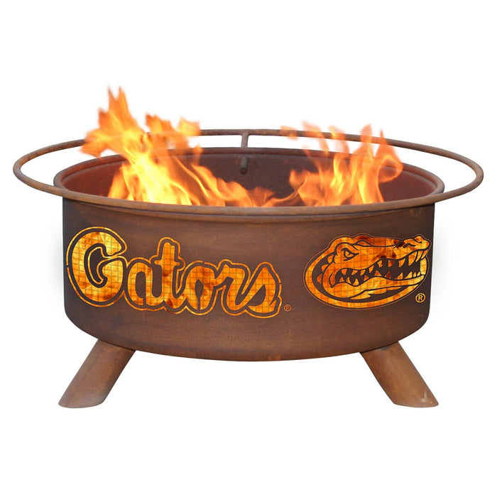 Patina Products F423 Florida Steel Outdoor Fire Pit - Patina Rust