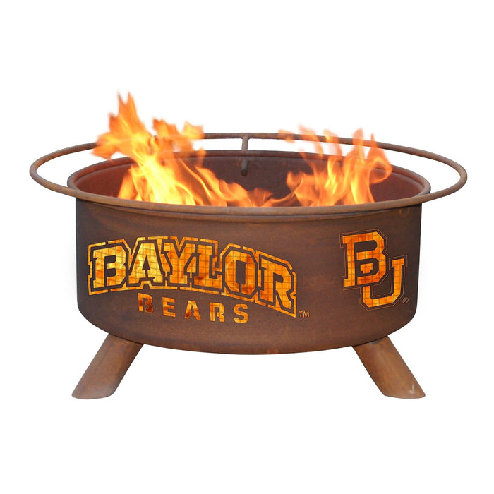 Patina Products F461 Baylor Steel Outdoor Fire Pit - Patina Rust