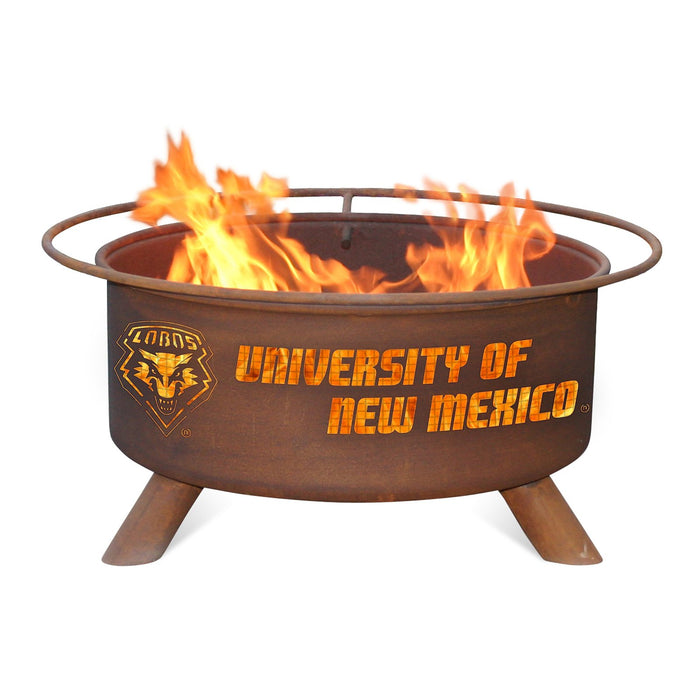 Patina Products F435 New Mexico Steel Outdoor Fire Pit - Patina Rust