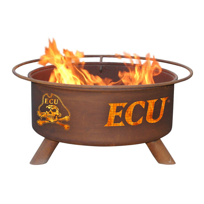 Patina Products F438 East Carolina Steel Outdoor Fire Pit - Patina Rust