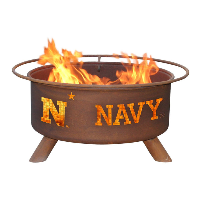 Patina Products F474 Navy Steel Outdoor Fire Pit - Patina Rust