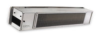 Sunpak S25 S 12003 Natural Gas Outdoor Infrared Patio Heater in Stainless Steel 25000 BTUs - 48 x 8 x 8 in.