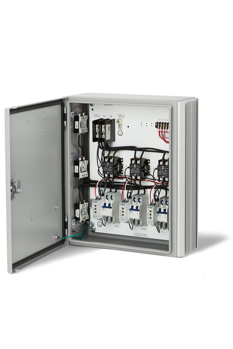 Infratech 30 4074 Universal Control Panel - 4 Relay Panel - 24 x 20 x 7 in. - Gray Steel Color