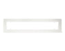 Infratech 18 2300WH 39 in. Flush Mount Frame - 39 x 8 x 18 gauge 304 SS in. - White Color