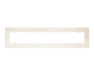 Infratech 18 2305BI 61 in. Flush Mount Frame - 61.25 x 8 x 18 gauge 304 SS in. - Biscuit Color