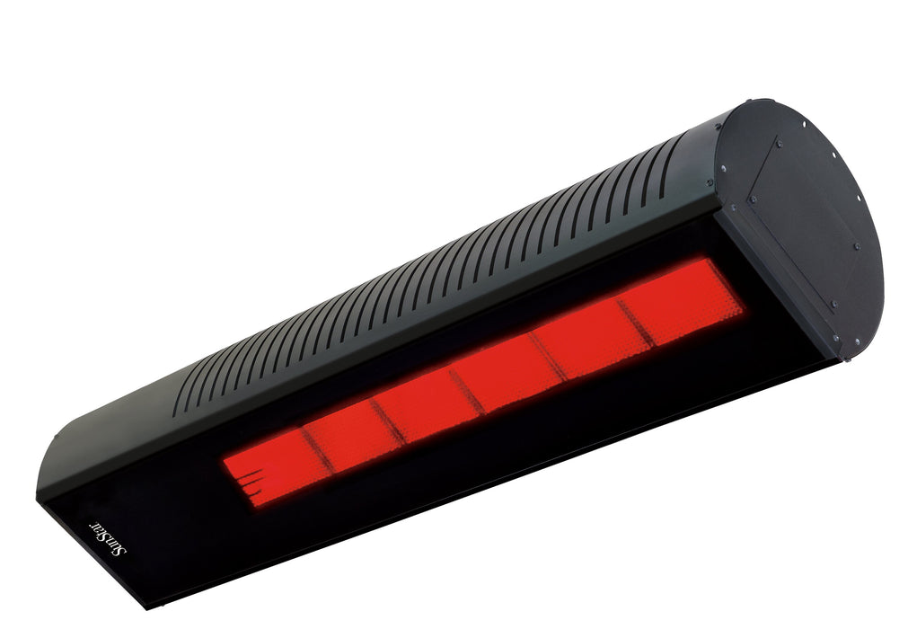Sunstar Patio Heater Accessory Heat Shield Kit - 6 x 24 x 41 in. - Black Finish