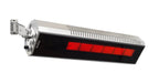 Sunstar Marine Grade Series L10 MGL0 35000-24000 BTUs Liquid Propane Radiant Infrared Horizontal Mount Patio Heater with Wireless Remote Control in 48 x 11.8 x 9.6 in. - Stainless Steel Color