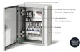 Infratech 30 4055 Solid State Control - 5 Relay Panel - 20 x 18 x 7 in. - Gray Steel Color