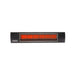 Sunpak S25 S-B 12003LP-12020 2 Liquid Propane Outdoor Infrared Patio Heater in Stainless Steel 25000 BTUs with Black Front Fascia Kit - 48 x 10 x 8 in.