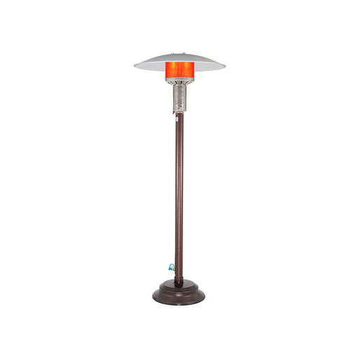 Patio Comfort NPC05 AB Stainless Steel Portable Outdoor Infrared Patio Heater - 34 x 34 x 93 in. Antique Bronze Color