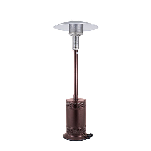 Patio Comfort PC02AB Stainless Steel Portable Outdoor Infrared Patio Heater - 34 x 34 x 90 in. Antique Bronze Color