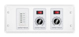 Infratech 30 4046 Solid State Control - 2 Zone Analog Control with Digital Timer - 4.5 x 12.25 x 2.5 in. - White Color