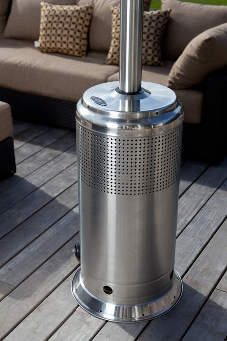 Well Traveled Living 61436 - Stainless Steel Pro Series Patio Heater - Silver