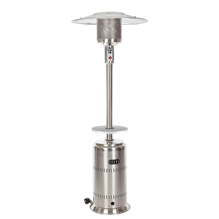 Well Traveled Living 61709 - Adjustable Patio Heater Table - Silver