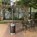 Well Traveled Living 63010 - Ash And Stainless Steel Finish Patio Heater - Silver