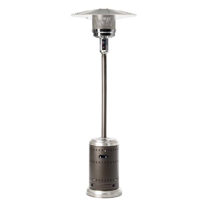 Well Traveled Living 63010 - Ash And Stainless Steel Finish Patio Heater - Silver