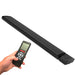 RADtec E24R E Series Standard RF Controlled 2400 Watts220V 62 Zero Light Infrared Electric Patio Heater - 62.5 x 7 x 2.5 in. - Black Color