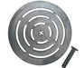 Ohio Flame OFLG-LG Flat Log Grate - Large - x x in. - Natural Steel Finish