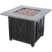 Endless Summer GAD1450SP LP Gas Outdoor Fire Pit with 30-in Resin Mantel - 30 x 30 x 24.21 in. - Black Color