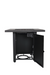 Endless Summer GAD15411SP The Vanderbilt LP Gas Outdoor Fire Pit with Ceramic Tile Mantel - 28 x 28 x 24.8 in. - Black Color