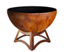 Ohio Flame OF37ABFCHB 37 Fire Chalice Artisan Fire Bowl with Hollow Base - 37 x 37 x 22 in. - Patina Finish