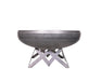 Ohio Flame OF42LTYAB 42 Liberty Fire Pit with Angular Base - 42 x 42 x 22 in. - Natural Steel Finish