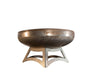 Ohio Flame OF42LTYHB 42 Liberty Fire Pit with Hollow Base - 42 x 42 x 22 in. - Natural Steel Finish