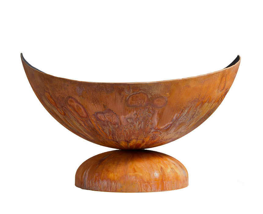 Ohio Flame OF41ABLU 41 Lunar Artisan Fire Bowl - 41 x 41 x 24 in. - Patina Finish