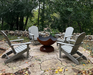 Ohio Flame OF37ABST 37 Stellar Artisan Fire Bowl - 37 x 37 x 22 in. - Patina Finish