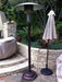 Patio Comfort NPC05 AB Stainless Steel Portable Outdoor Infrared Patio Heater - 34 x 34 x 93 in. Antique Bronze Color